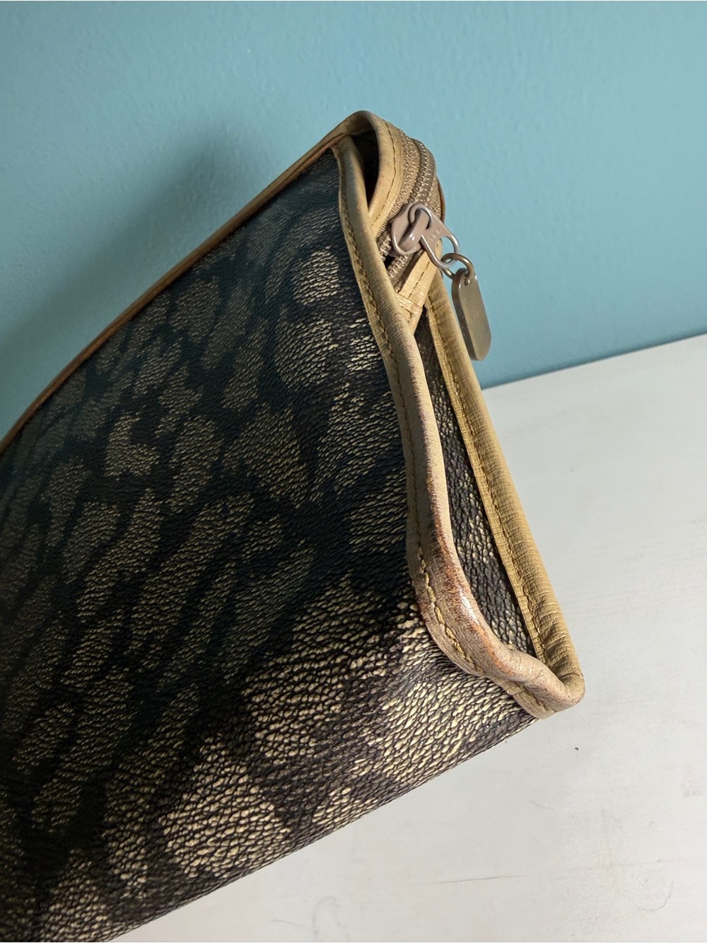 Vintage YSL Yves Saint Laurent Giraffe clutch - Picture 6 of 11